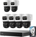 eufy PoE NVR Security System S4 Max + 2 PoE Cam S4 Add-Ons