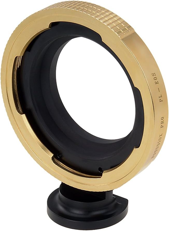 Fotodiox Pro Lens Mount Adapter Compatible with Arri PL (Positive Lock) Mount Lens to Canon EOS (EF, EF-S) Mount D/SLR Camera Body - with Gen10 Focus Confirmation Chip