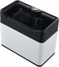 Electric Portafilter Cleaning Machine Automatic Coffee Grounds Cleaning Machine Barista Cleaning Tools with 3 Scrapers