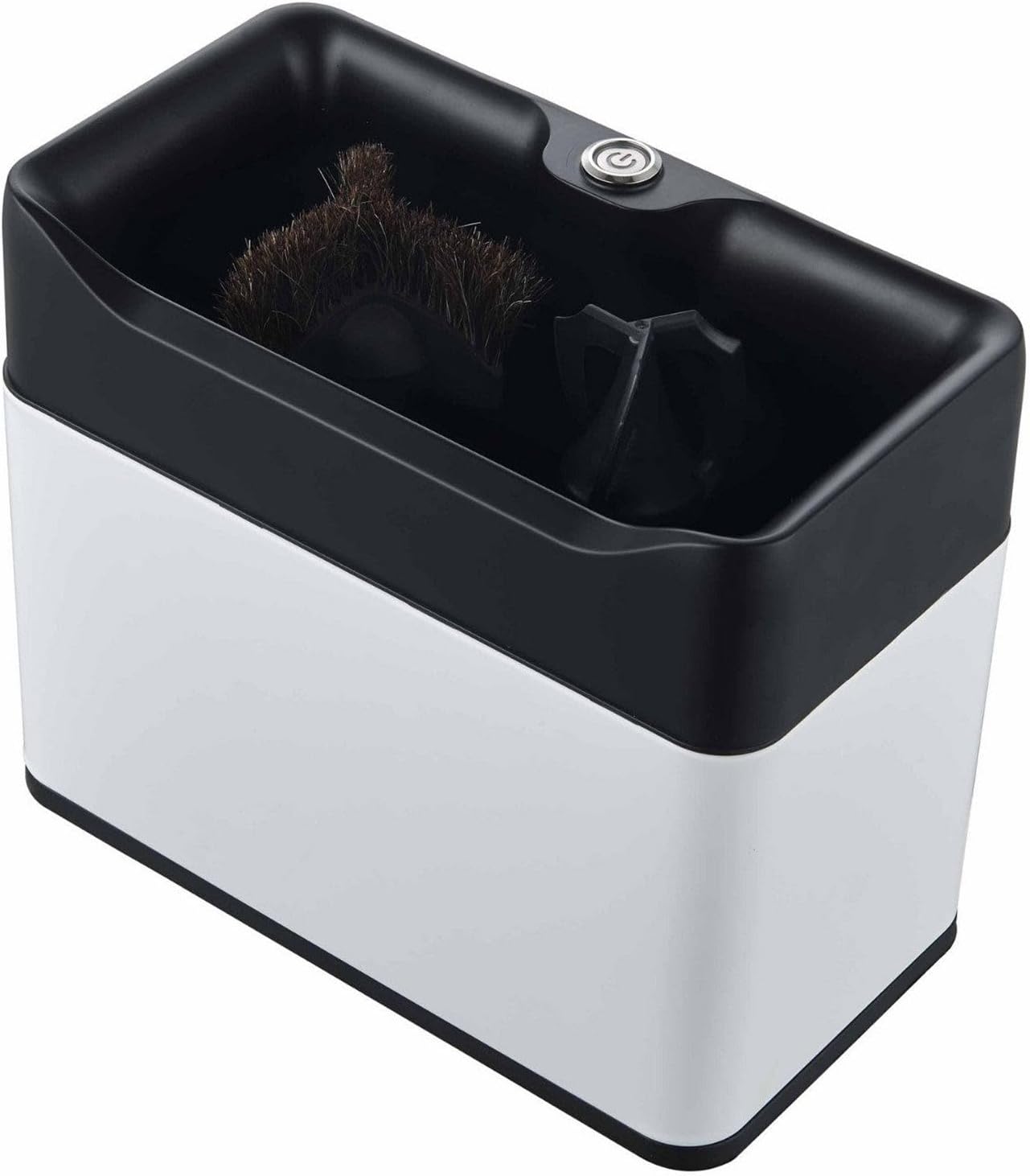 Electric Portafilter Cleaning Machine Automatic Coffee Grounds Cleaning Machine Barista Cleaning Tools with 3 Scrapers