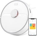 roborock S6 Pure Robot Vacuum and Mop, Multi-Floor Mapping, Lidar Navigation, No-go Zones, Selective Room Cleaning, Super Strong Suction Robotic Vacuum Cleaner, Wi-Fi Connected, Alexa Voice Control