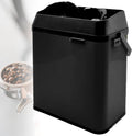 Electric Portafilter Cleaning Machine, Portafilter Cleaner Electric, 3L Large Capacity, 300 RPM Coffee Filter Holder Cleaner with 2 Scrapers and Brush, for Home or Coffee Bar Black