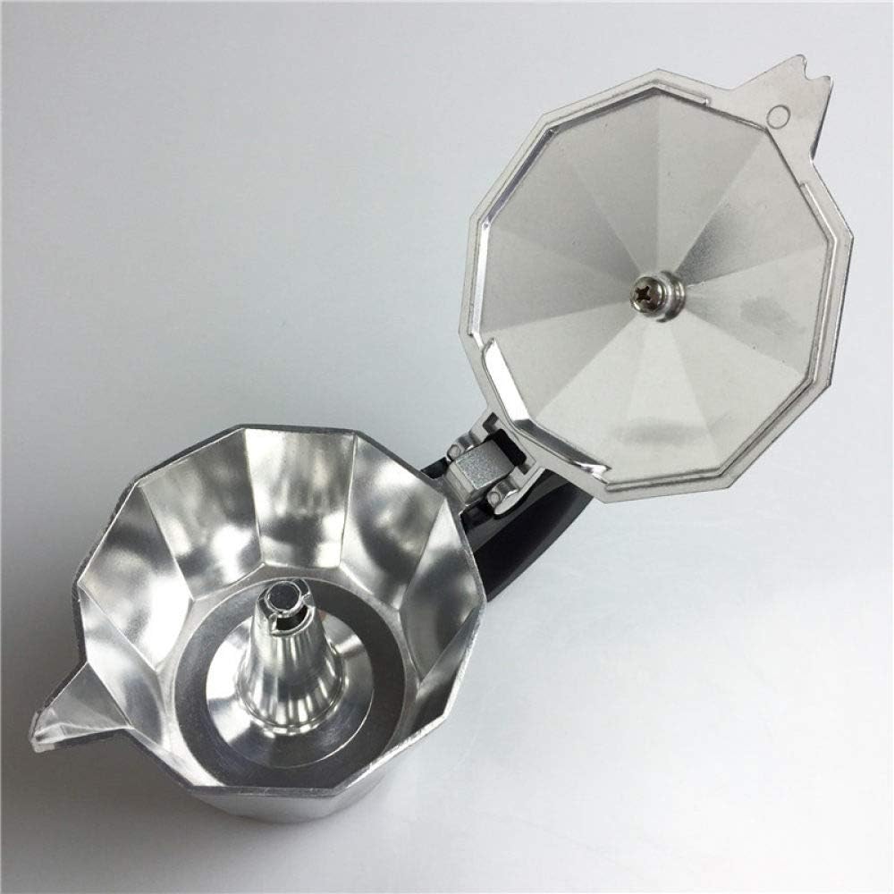 Coffee Machine Coffee Moka Pot 6Cups/300Ml Electric Coffee Maker Aluminum Material Coffee Pots Mocha Coffe Machine Coffee Filter Maker