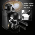 Coffee Machine Espresso Machine with Milk Frothing Arm 5 Bar Pressure Pump,730W Coffee Maker 240Ml,Espressimo Barista Style Espresso Coffee Machine