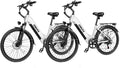 ESKUTE Electric Bike for Adults-1300w Peak Ebike, 28MPH Step Thru Electric Bicycle，70Miles 840 WH Removable Battery e-Bike, 7-Speed 26'' tire, Adjustable Stem,
