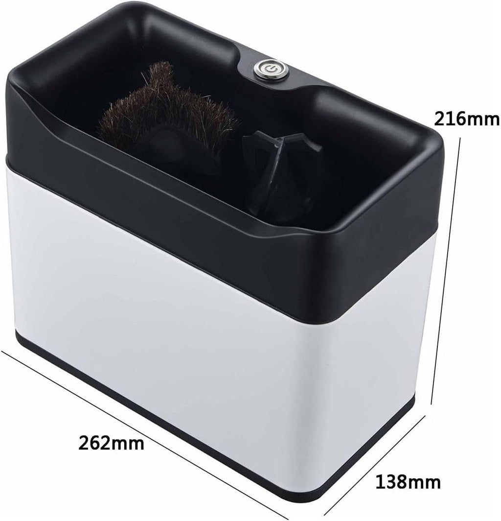 Electric Portafilter Cleaning Machine Automatic Coffee Grounds Cleaning Machine Barista Cleaning Tools with 3 Scrapers