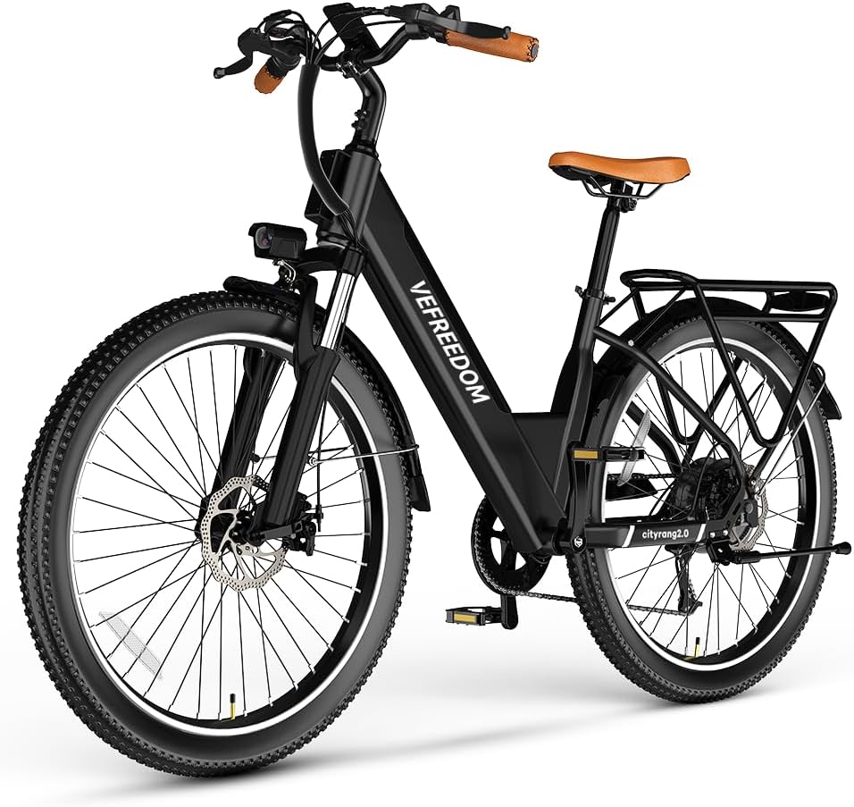 Electric Bike for Adults 1000W 1500W Peak Motor 15AH 20AH Removable Battery 70Miles 80Miles UL 2849 Certified Electric Commuter Bike Front Suspension Ebike
