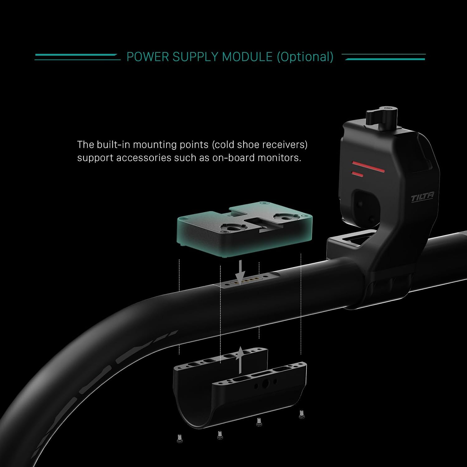 Tilta Basic Ring Grip Plus Control Kit Compatible with DJI RS2, RS3 Pro, RS4, RS4 Pro, RS5 | Wireless Gimbal Control | Dual Handle Support System