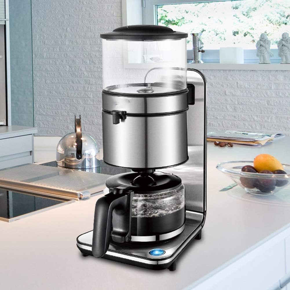 Coffee machine Household And Commercial Stainless Steel Body Automatic Drip Coffee Machine