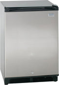 Avanti Mini Fridge Compact Refrigerator for Office or Dorm with Reversible Door with Security Lock, Adjustable Glass Shelves and Adjustable Temperature Control and Auto Defrost, 5.2-Cu.Ft., Stainless