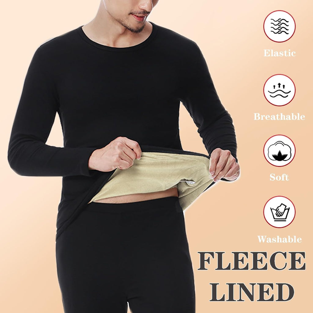 Electric Heated Underwear Set for Men Women APP Control Thermal Underwear Top & Pants 40 Zones Heating Base Layer