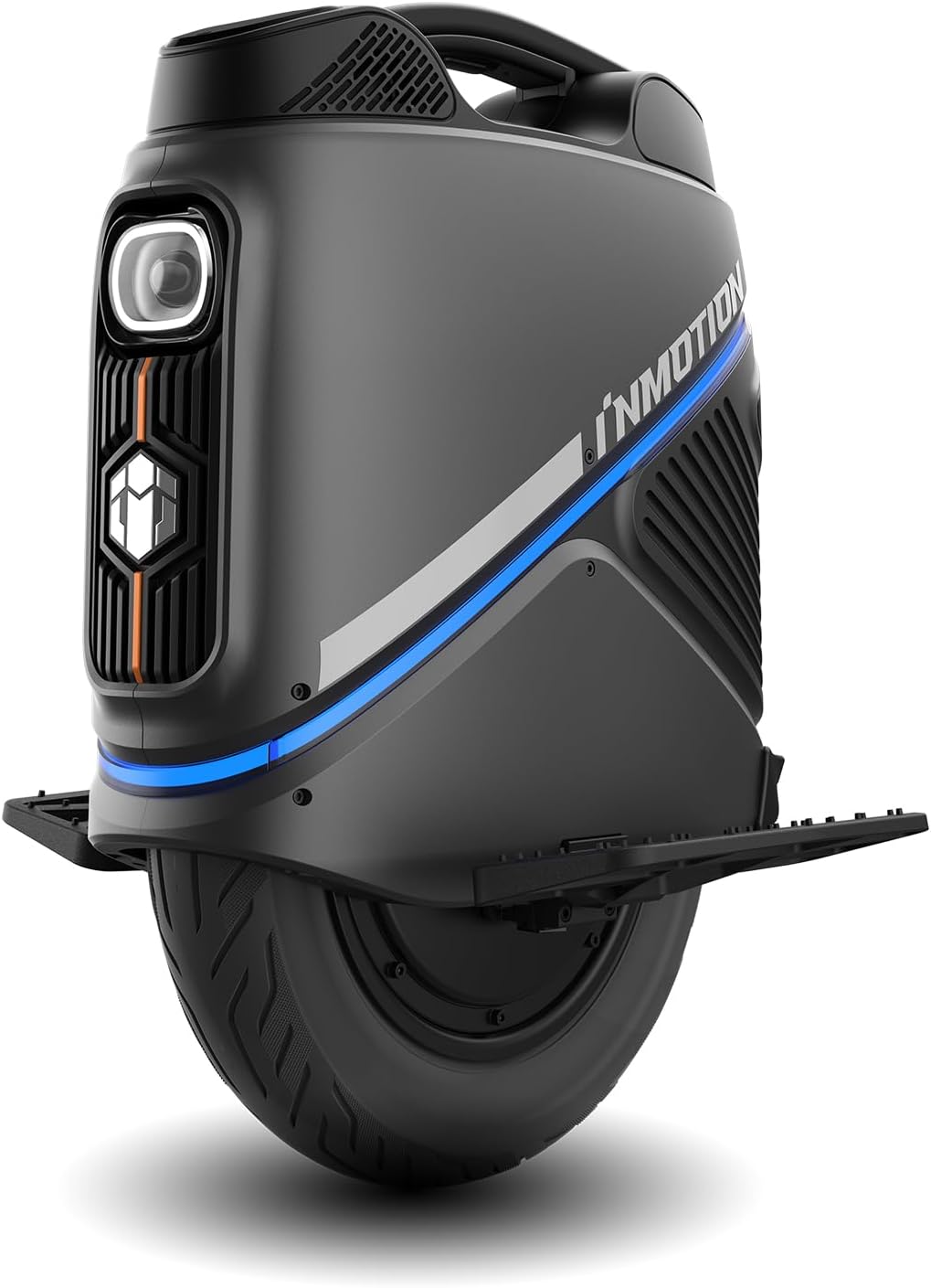 INMOTION V9 16' Electric Unicycle for Adults - Industry Leading UL Certified EUC with Nimbus Air Suspension, 750Wh Battery, 37-Mile Range, 28mph with GPS Tracking & App Control