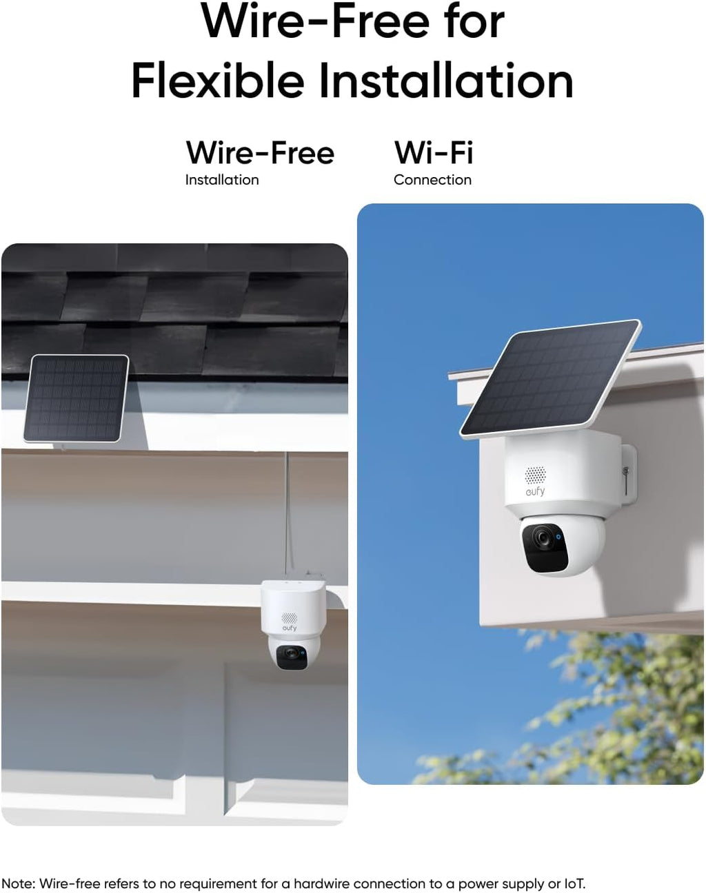eufy Security SoloCam E30, 2-Cam Kit, Security Cameras Wireless Outdoor, Solar Camera Outdoor Wireless, 360° Pan, AI Tracking, 2K Clarity, No Monthly Fee (Renewed)