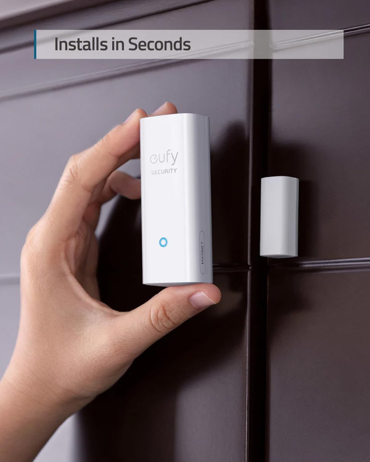 eufy Security Entry Sensor with SoloCam E30, Solar Powered, 360° Pan, AI Tracking, 2K Clarity, Security Cameras Wireless Outdoor, Camera, Outdoor Camera, HomeBase S380 Compatible, No Monthly Fee
