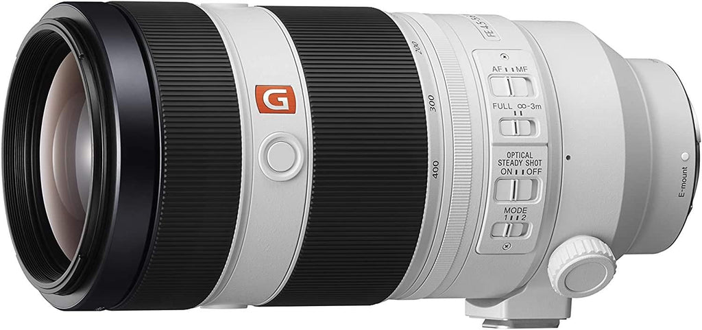 Sony FE 100-400mm F4.55.6 GM OSS (SEL100400GM) Camera Lens Bundle with DHD Protection Filter, Deluxe Lens Case, Rear Lens Cap, Filter Case + More | Sony 100-400mm