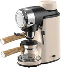 Espresso Coffee Maker, Traditional Barista Pump Espresso Machine, Semi Automatic Espresso Machine, with Steam Frother, 5 Bar Pressure Pump, Room