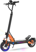 Electric Scooter aldults, 10' Tires, 1000W Brushless Motor, Top Speed 28 MPH, 28 Miles Max Range, Smart APP, Max 330lbs Load, 4.9in Display, Folding E Scooter（Upgraded Shock Absorption）
