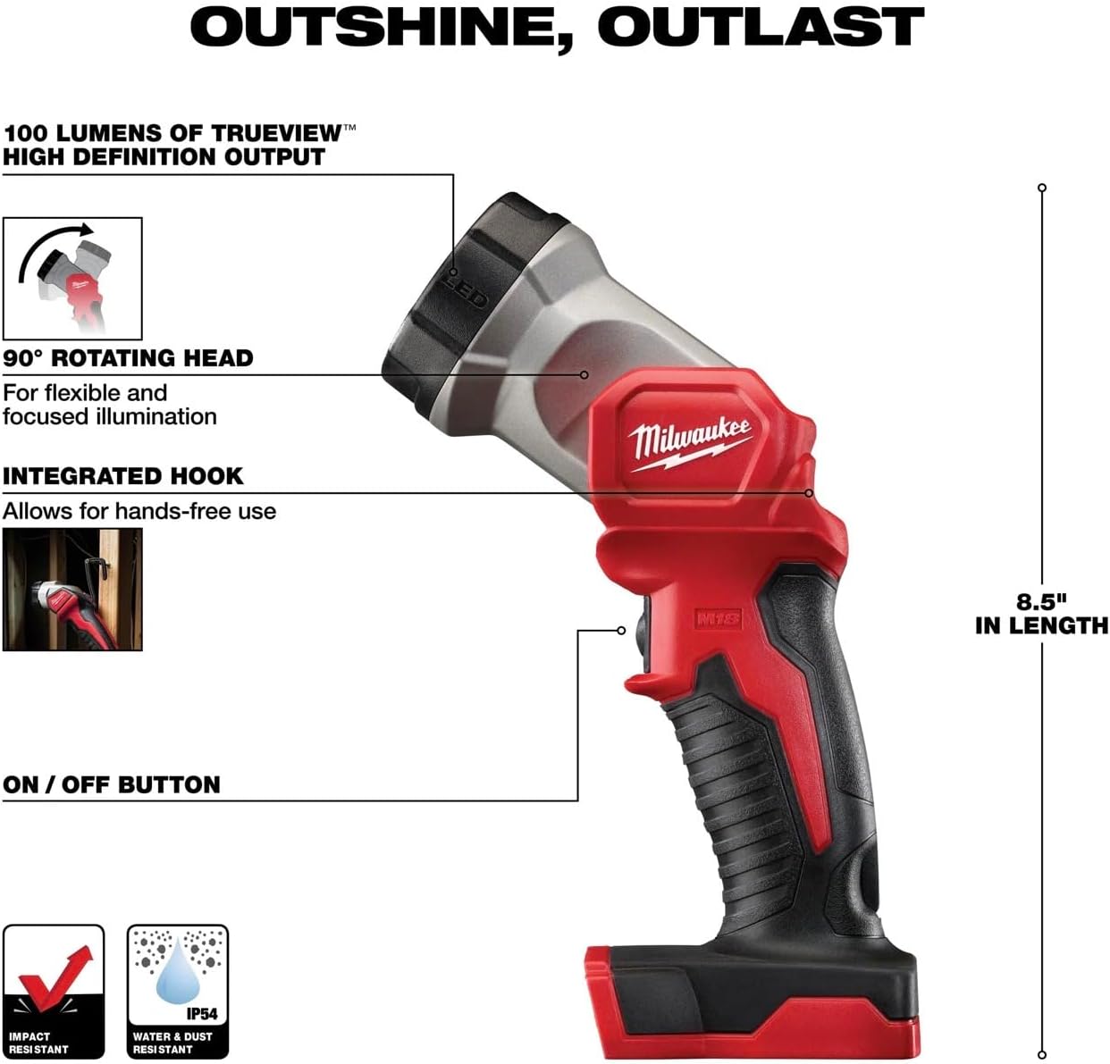 Milwaukee 2696-24 M18 Cordless Compact Combo Tool Kit