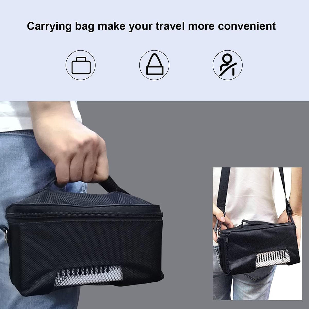 （Upgraded version） Insulin Cooler Case portable Diabetic cooler Box Mini Drug Refrigerator Keeping Cooling 2-8℃ with handle, alarm & USB Chargerable（1 layer Celsius temperature