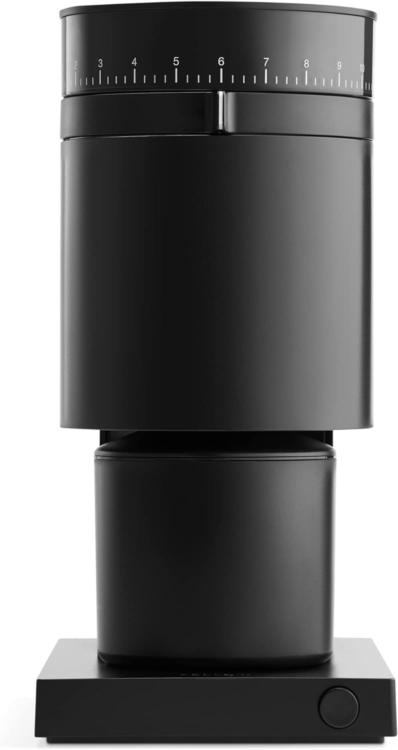 Fellow Opus Conical Burr Coffee Grinder – Electric Espresso Grinder for Home Use, 41 Adjustable Settings for Drip, French Press, Cold Brew & More, 40mm Stainless Steel Burrs, Matte Black