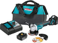Makita XAG11T 18V LXT® Lithium-Ion Brushless Cordless 4-1/2' / 5' Paddle Switch Cut-Off/Angle Grinder Kit, with Electric Brake (5.0Ah)