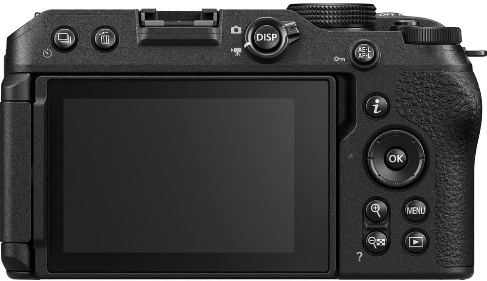 Nikon Z30 Mirrorless Camera with 16-50mm Lens Bundle with Extra Battery, LED Light, Microphone, 128GB High Speed Memory Flash, Accessory Bundle (25 Items)