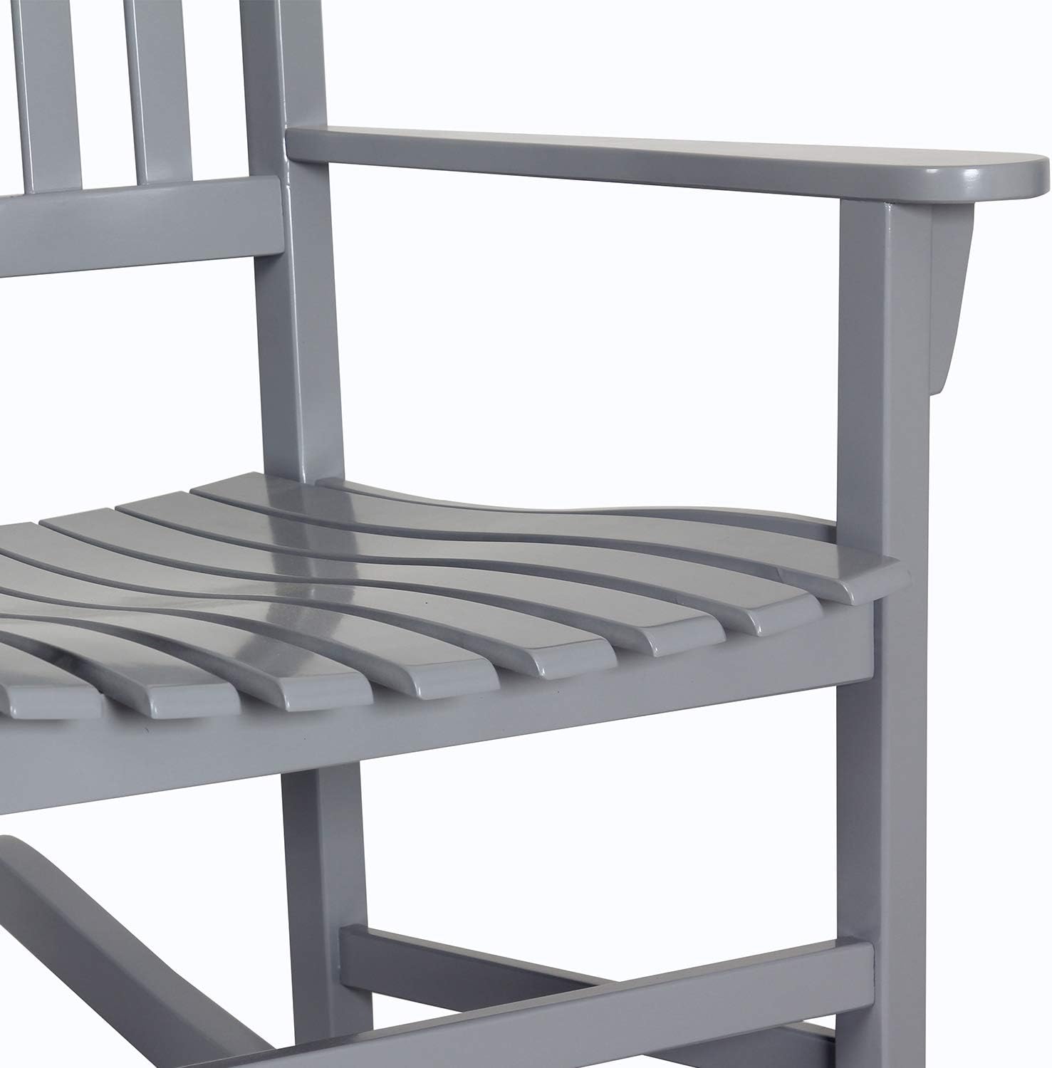 Cambridge Casual Bentley Porch Rocking Chair, Slate Gray