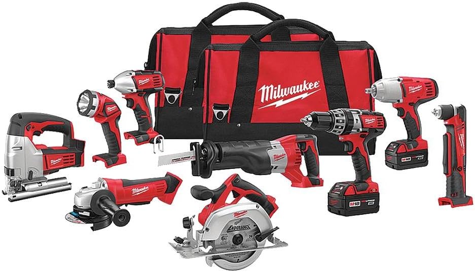 Milwaukee 2696-29 M18 Combo 9 tool Kit