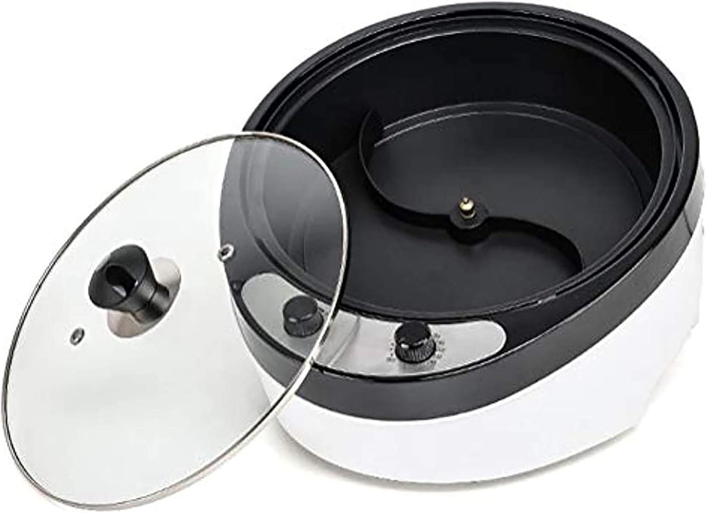 Coffee Machine Electric Coffee Roaster Machine Coffee Bean Roasting Machine for Home Use with Temperature Adjustment, for Baking Coffee, Raw Beans, Tea, Grains and Sesame