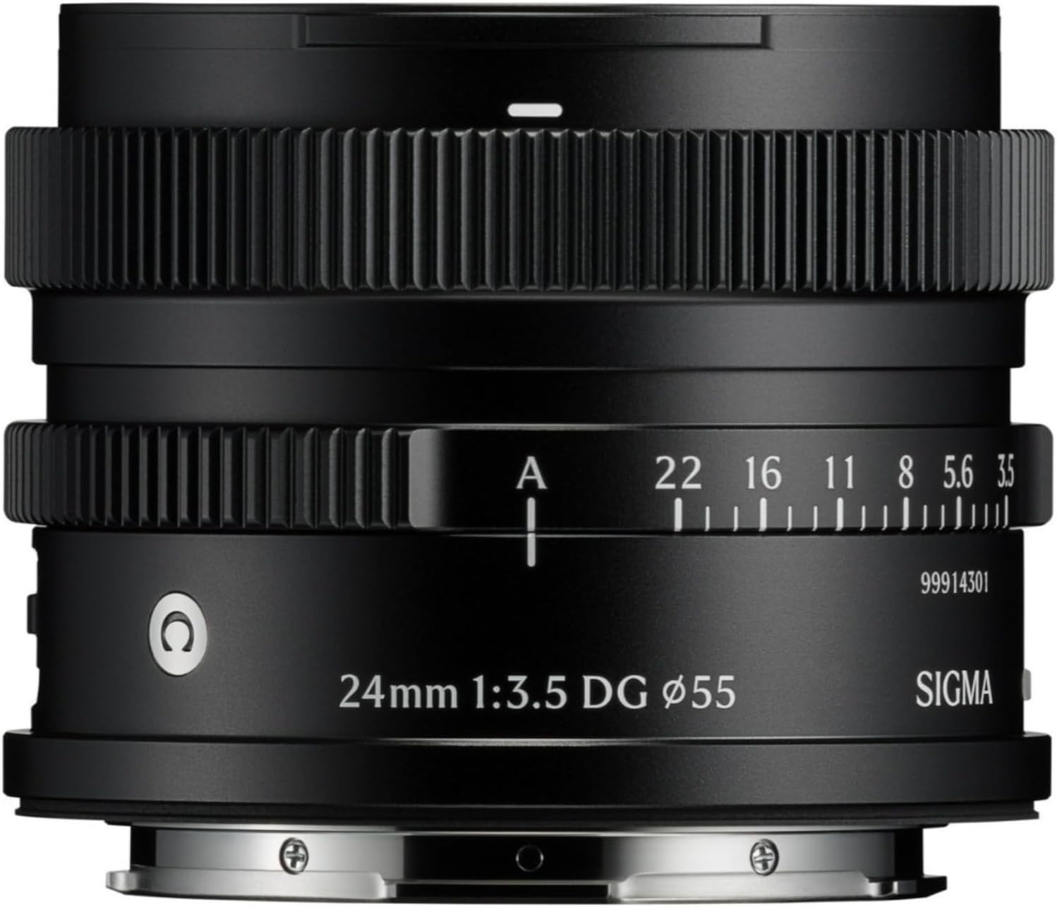 Sigma 24mm F3.5 DG Black Contemporary Lens for L Mount Bundle with Memory Card and Starter Kit for Cameras