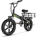 Folding Electric Bike, Removable Large Capacity Battery Ebike,Fat Tire Adult E-Bik,Long Range, Long-lasting Ebike