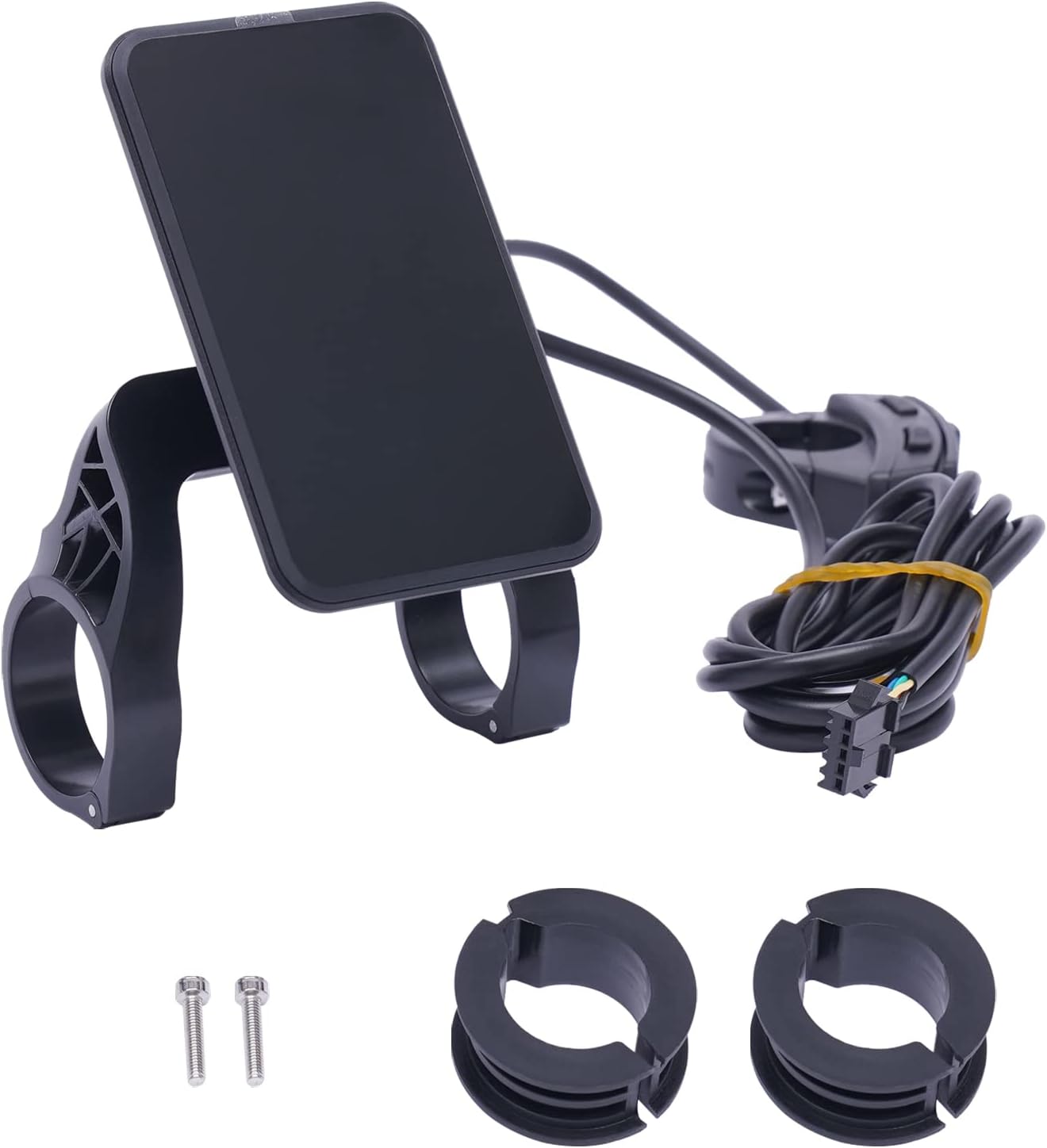 48V 1000W E-Bike Conversion Kit, 28'/29''/700CC Rear Wheel E-Bike Motor Kit w/Brushless Gearless Motor/Dual Mode Controller/PAS/Display, 5-Speed Adjustable, Compatible Universal Disc & V-Shaped Brakes