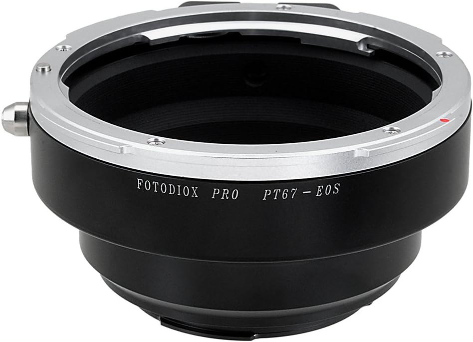 Fotodiox Pro Lens Mount Shift Adapter Pentax 6x7 (P67, PK67) Mount Lenses to Fujifilm X-Series Mirrorless Camera Adapter - fits X-Mount Camera Bodies Such as X-Pro1, X-E1, X-M1, X-A1, X-E2, X-T1