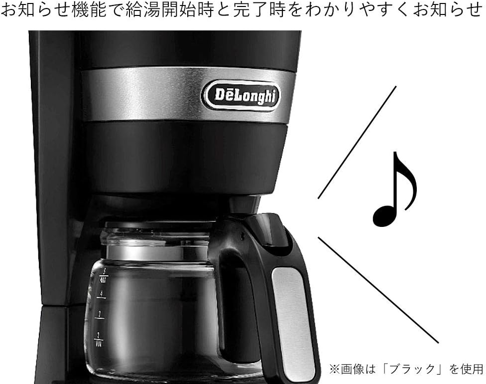 DeLonghi drip coffee maker ICM14011J (White)