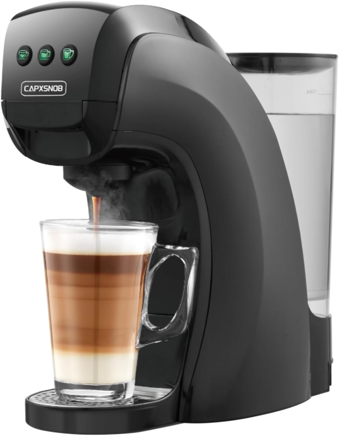 Warriors1 Mini Coffee Maker for Keurig K Cup, Espresso Machine for Nespresso Original, Dolce Gusto Pods, Ground Coffee, 20 Bar Coffee Machine fits kitchens, apartments, dorms, RVs, 28 oz Reservoir