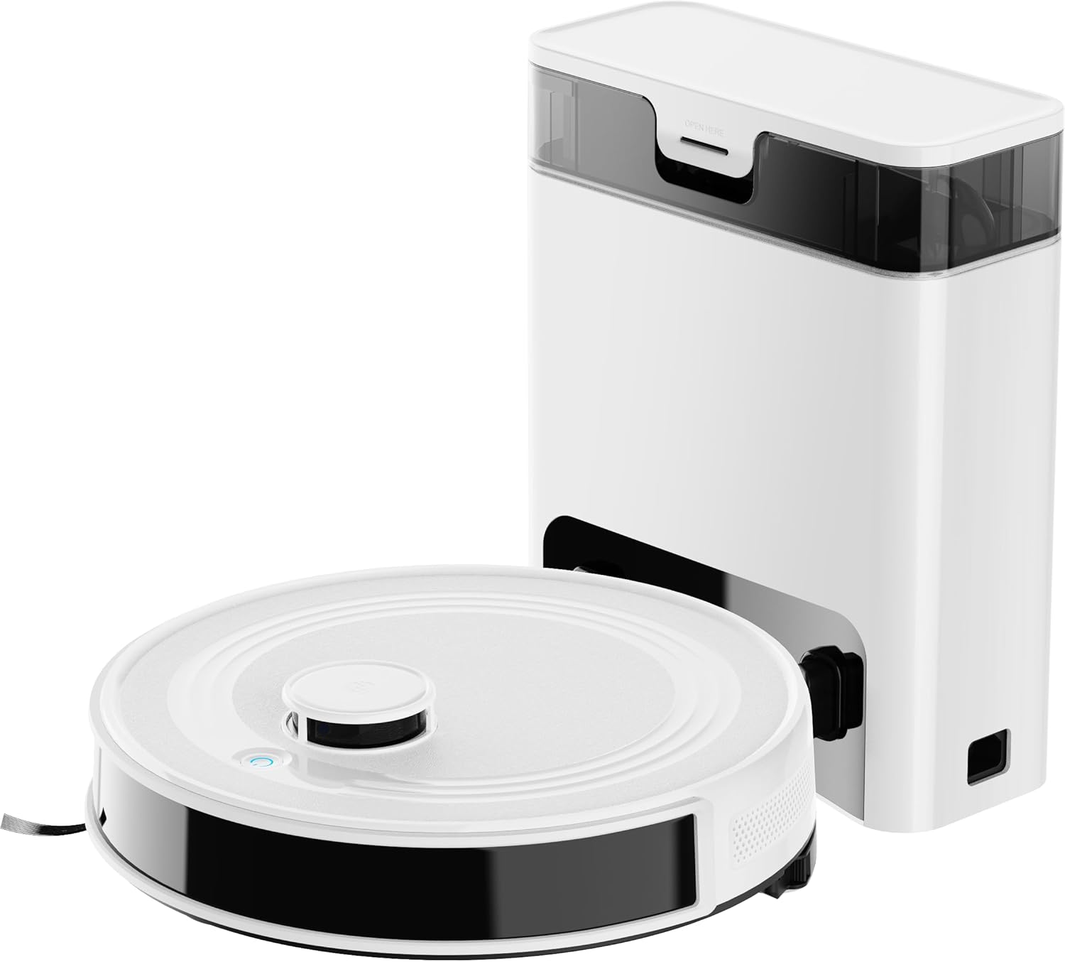 Lefant M2S Pro Robot Vacuum and Mop Combo, Precision Mapping,White