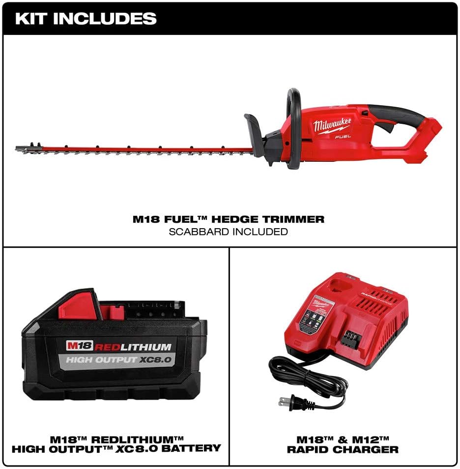 Milwaukee Electric Tools 2726-21HD Fuel Hedge Trimmer Kit