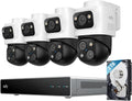 eufy PoE NVR Security System S4 Max + 4 PoE Cam E41 Add-Ons