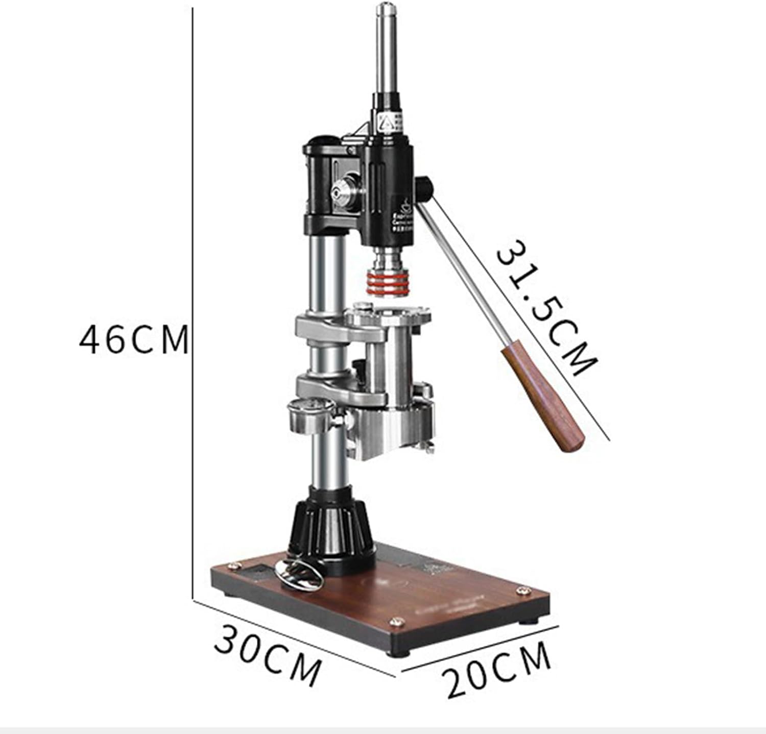 Manual Lever Portable Espresso Maker, Direct Lever Espresso Coffee Machine, Pressure 1-16BAR, Capacity 100ML, for Cappuccino, Latte