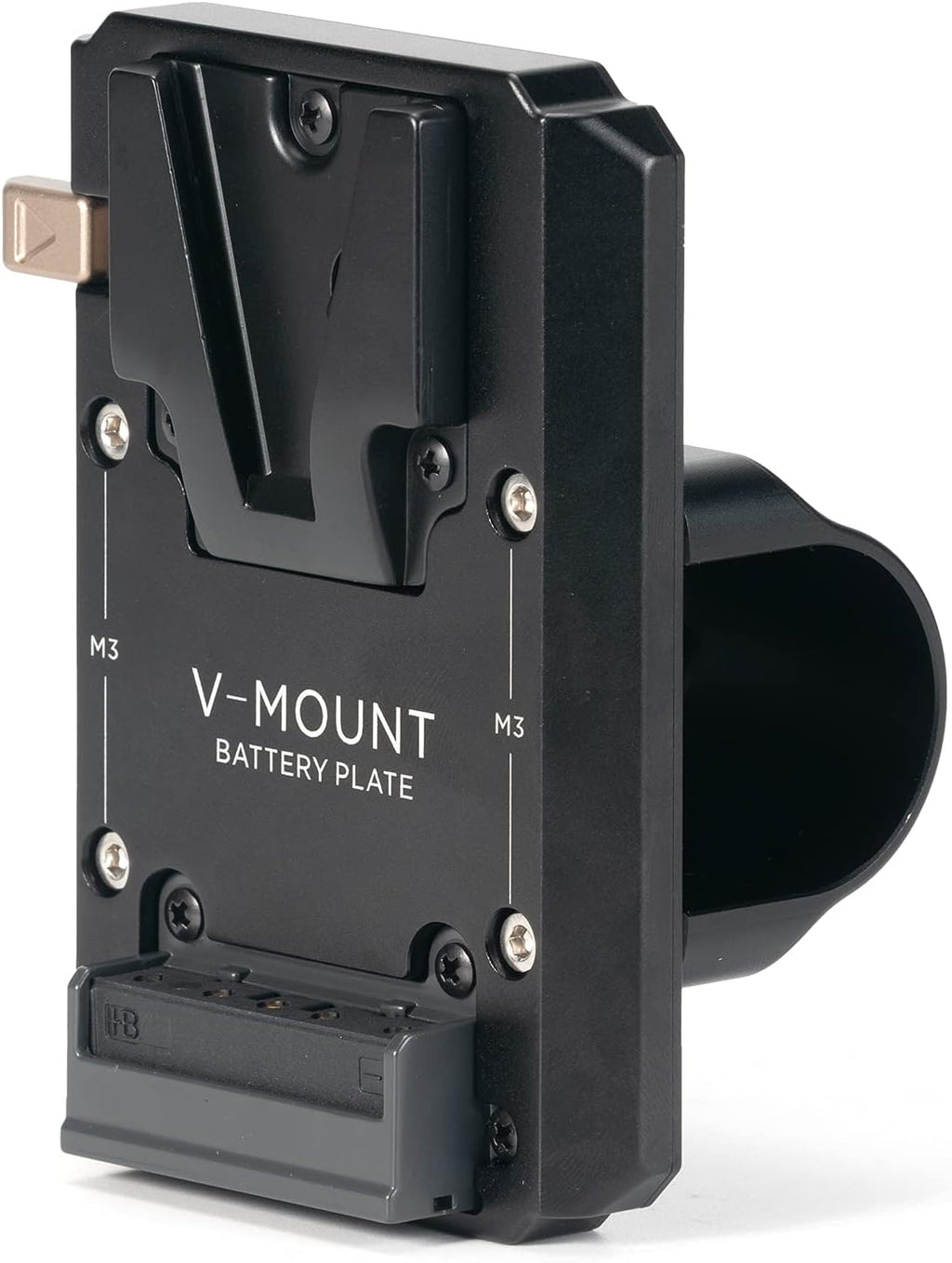 Tilta V-Mount Battery Plate Compatible with Ring Grip for DJI RS2, RS4, RS5 | Cable-Free Power | Aluminum Construction