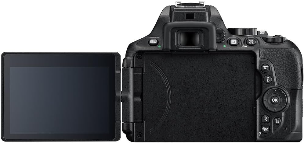 Nikon D5600 24.2MP DX-Format Digital SLR Camera with AF-P 18-55mm f/3.5-5.6G VR Lens Kit Bundle with 32GB Memory Card, Bag, Flash, Filter Kit and Accessories (11 Items)