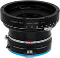 Fotodiox Pro Lens Mount Shift Adapter - Rollei 6000 (Rolleiflex) Series Lenses to X-Series Mirrorless Camera