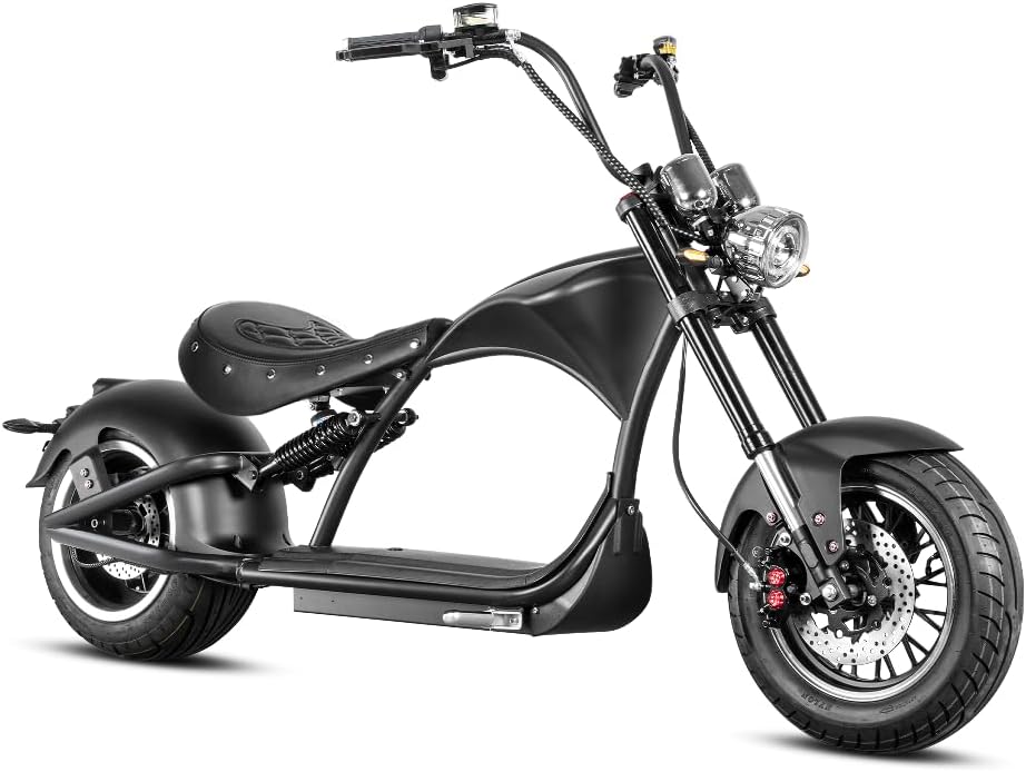 eAhora M1P Series 4000/3000W Electric Motorcycle for Adults, 55MPH Max Speed 60V 40Ah Battery with Fast Charger, 50+Mile Long Range,Full Suspension & Disc Brakes, Street Legal City Scooter Moped