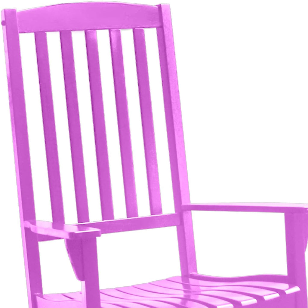 Cambridge Casual Bentley Porch Rocking Chair, Violet