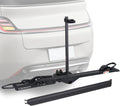 CRAVOT CyberRack E1 Electric Bike Rack, 100 lbs Capacity Foldable E Bike Racks for Tow Hitch Heavy Electric Bike Carrier for 1 E-Bike, Up to 5-inch Fat Tire 2'' Receiver w/Lock