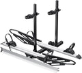 Young Hitch Mount Bike Rack with Ramp, 200 lbs. Capacity for 2 E-Bikes, Fat Tire and Standard, fits Cars, SUVs, RVs, Trailers with 2 Inch Receiver