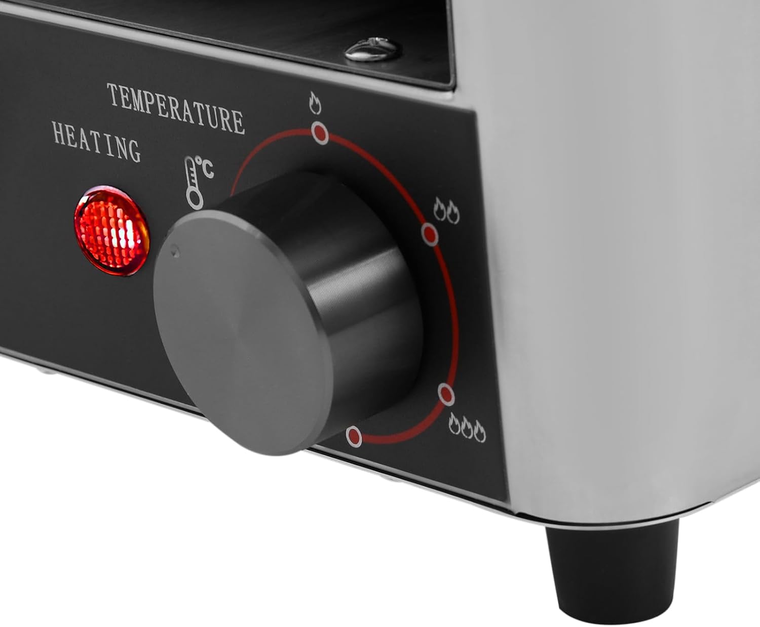 1700W Electric Steak Oven, Commercial Steak Broiler Stainless Steel Steak Grill Machine with Handle, Steak Grill Oven Steak Stove for Beef, Pork, Chicken, Vegetables, 110V 60Hz