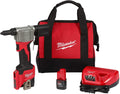 MILWAUKEE ELECTRIC TOOLS CORP 2550-22 M12 Rivet Tool Kit (2550-22)