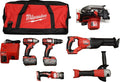 Milwaukee 2696-26 M18 18-Volt Lithium-Ion Cordless Combo Kit (6-Tool)