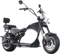 eAhora M1P [2025 Upgraded] 37Mph 2000W Electric Motorcycle for Adults DOT Approved, 40Miles 60V 30ah Lithium Battery, 12in Vacuum Tires Full Suspension for Urban Commuting, Electric Moped